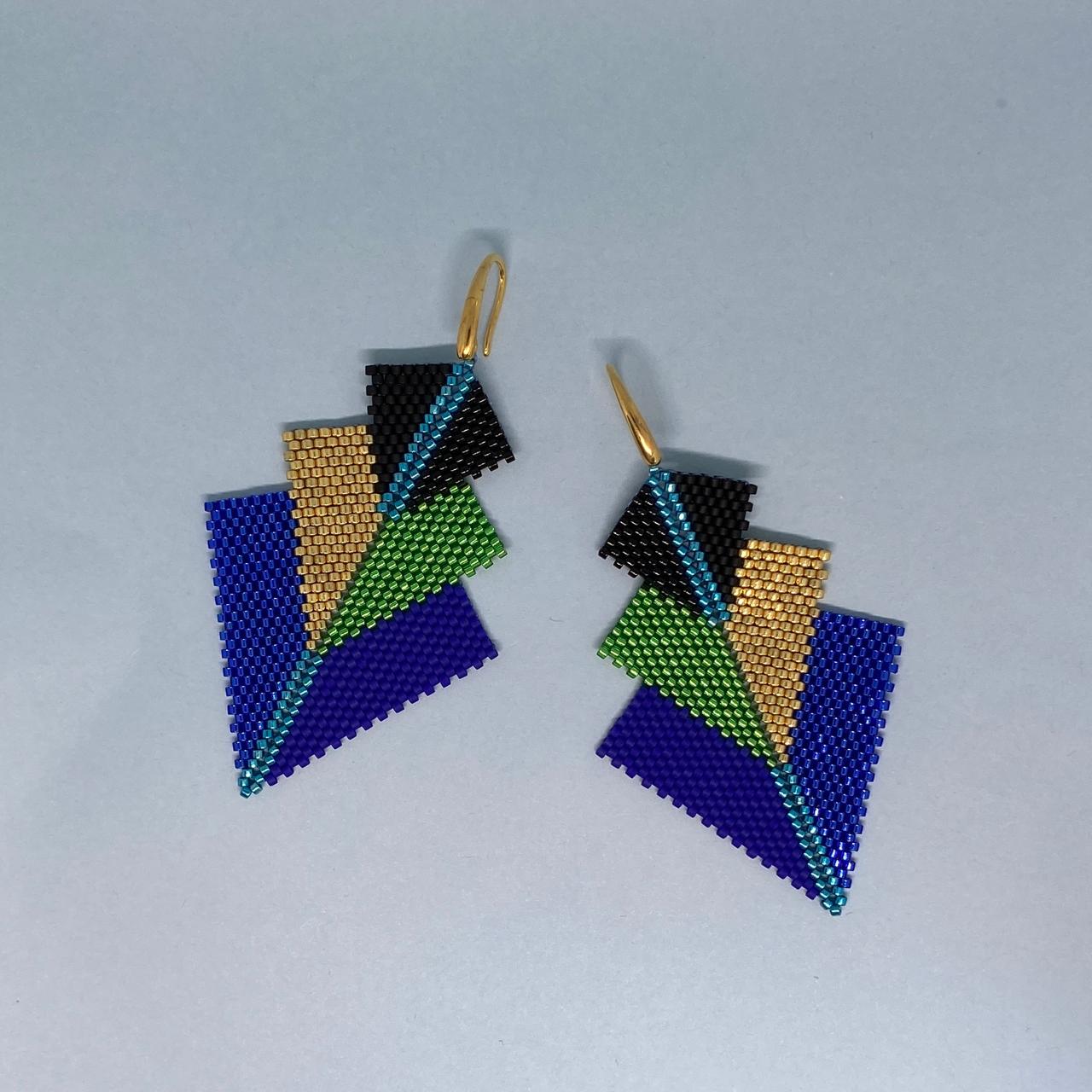 Aretes Danika Pavo Real