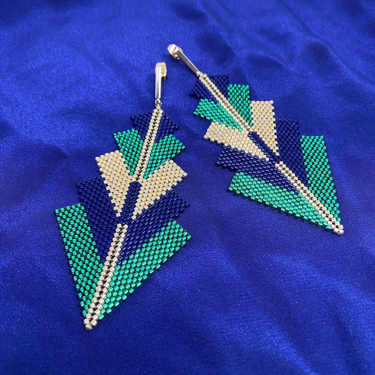 Aretes Capella Verde Limón