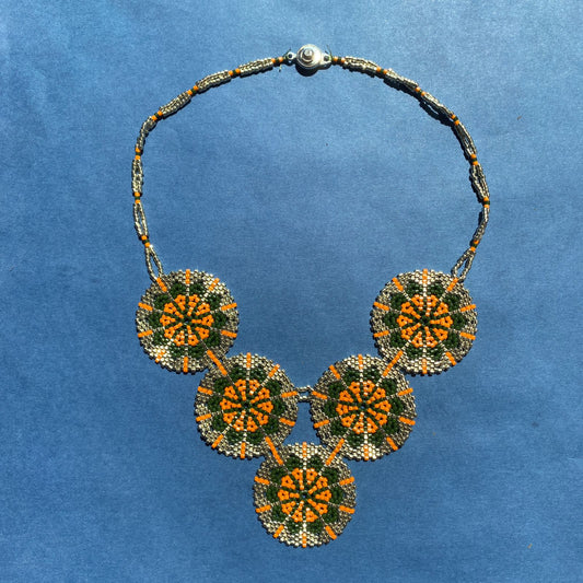 Collar Cempasúchitl