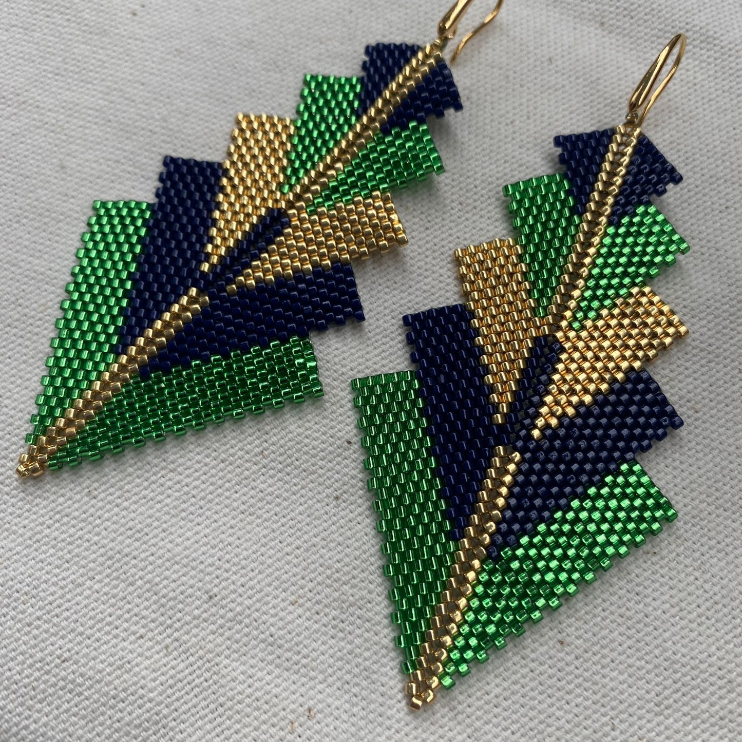 Aretes Capella Verde Limón