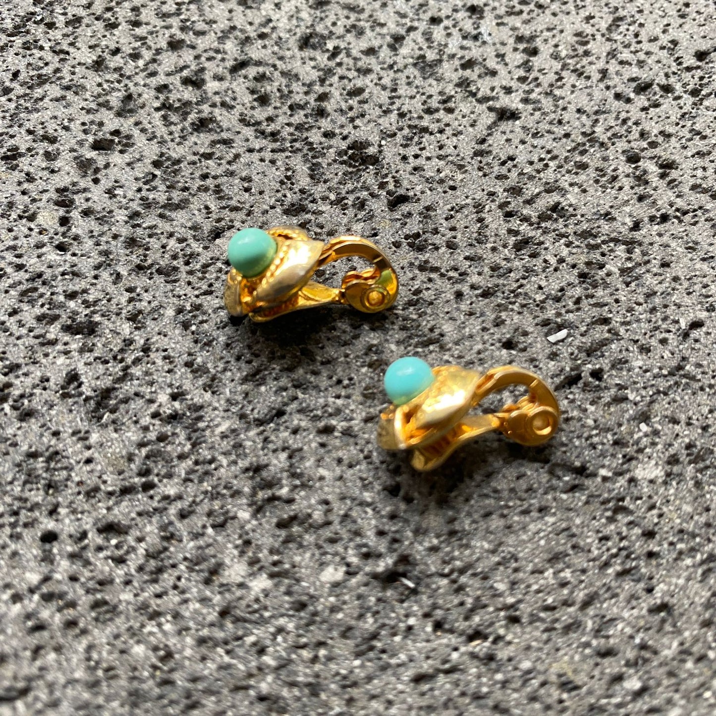 Clips Vintage Azul Turquesa