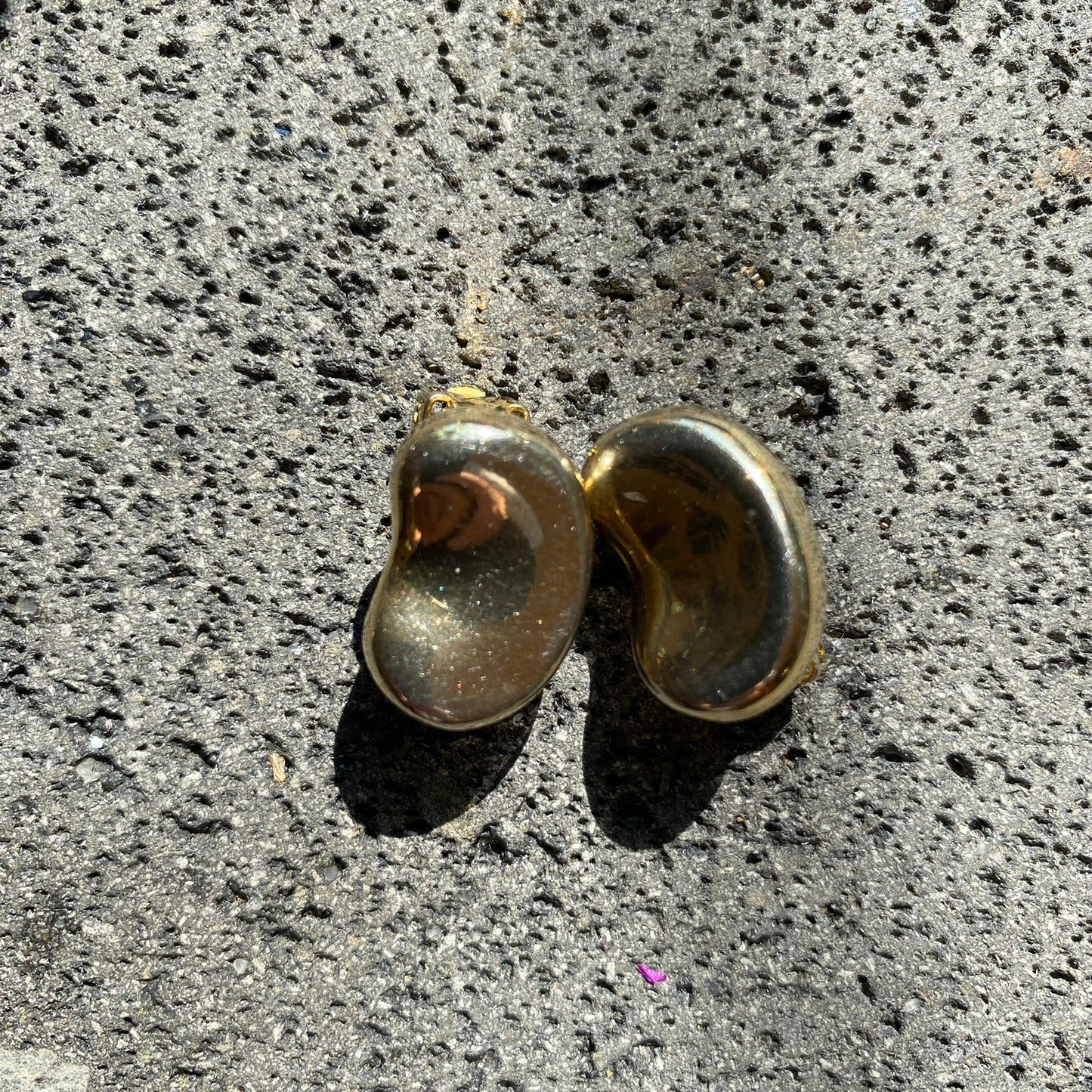 Clips Vintage Frijol Dorado