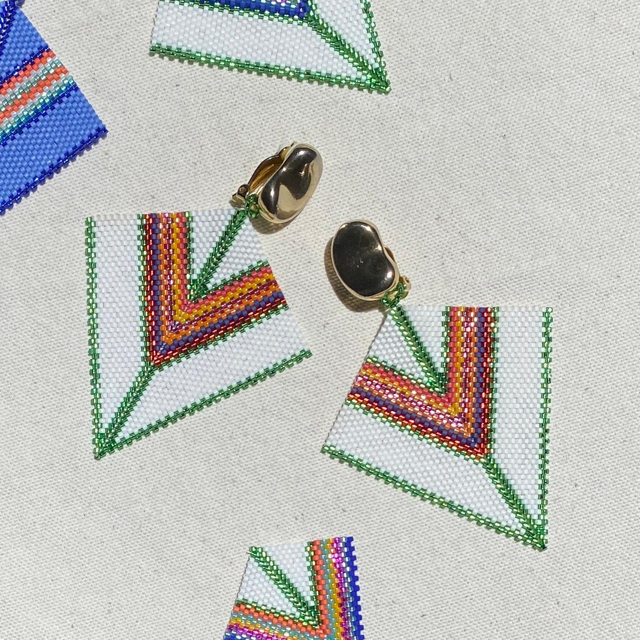 Clips Vintage Frijol Dorado