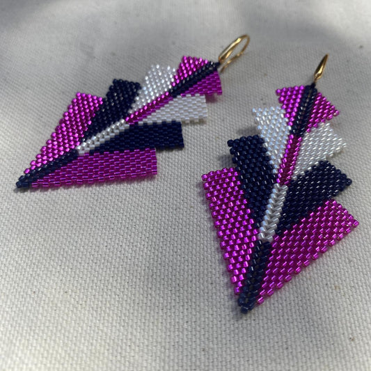 Aretes Rigel Fushia