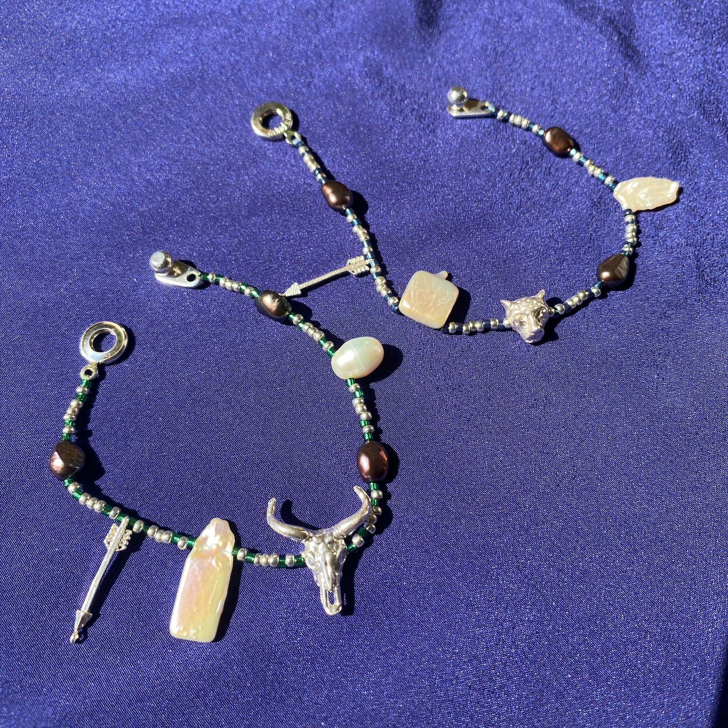 Pulsera Milagritos de la Selva - Plata