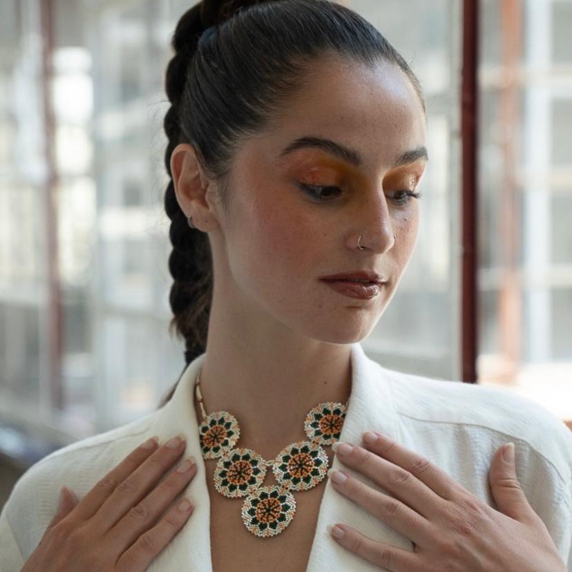 Collar Cempasúchitl