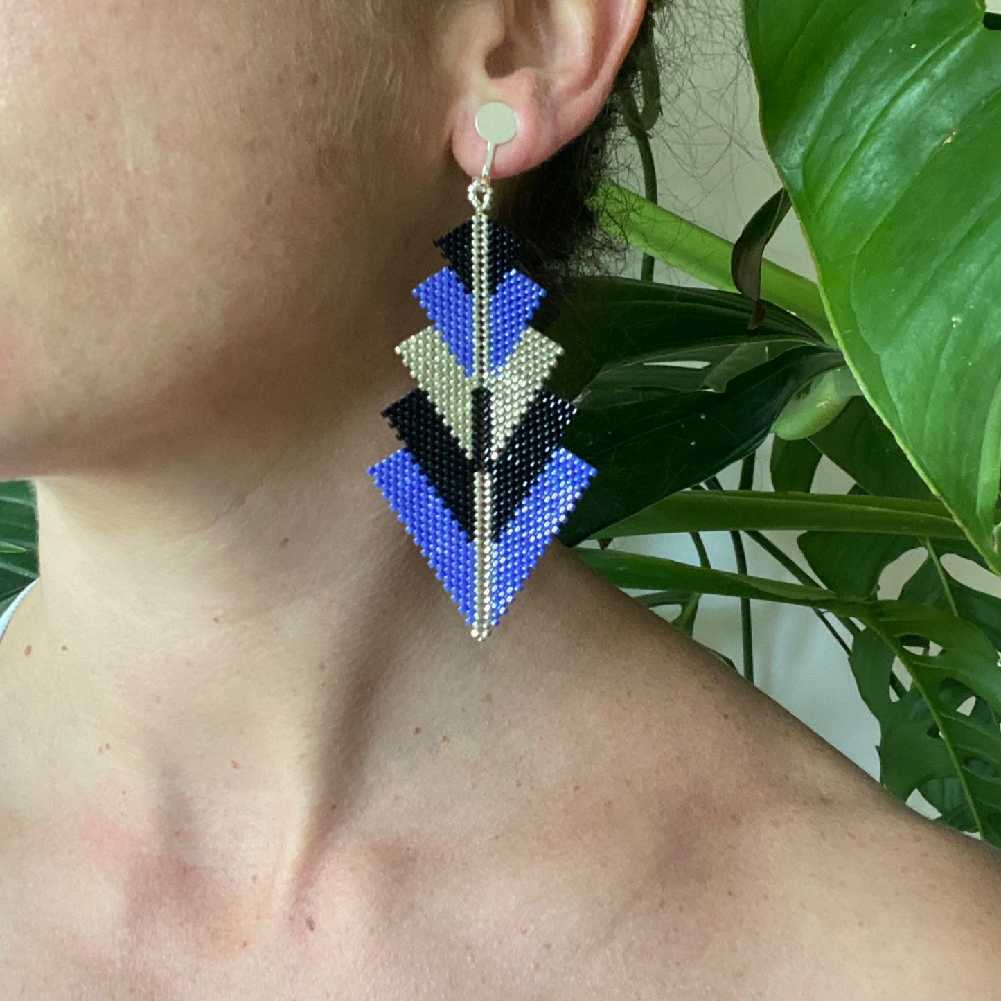 Aretes Capella Morado