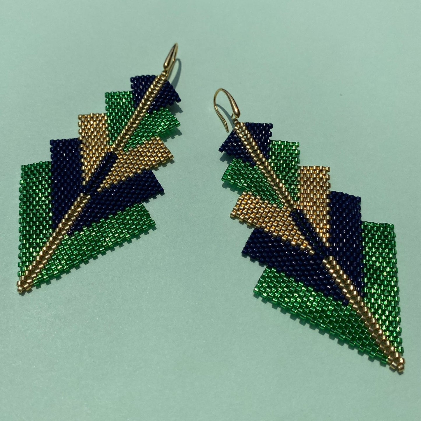 Aretes Capella Verde Limón
