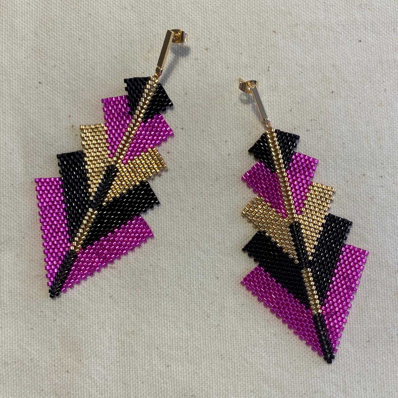 Aretes Capella Fushia