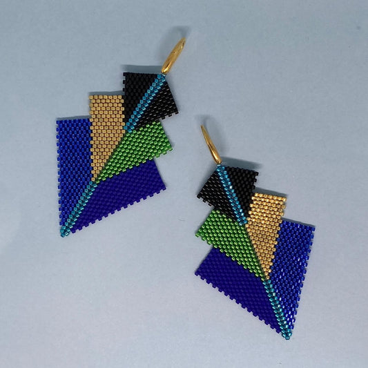 Aretes Danika Pavo Real