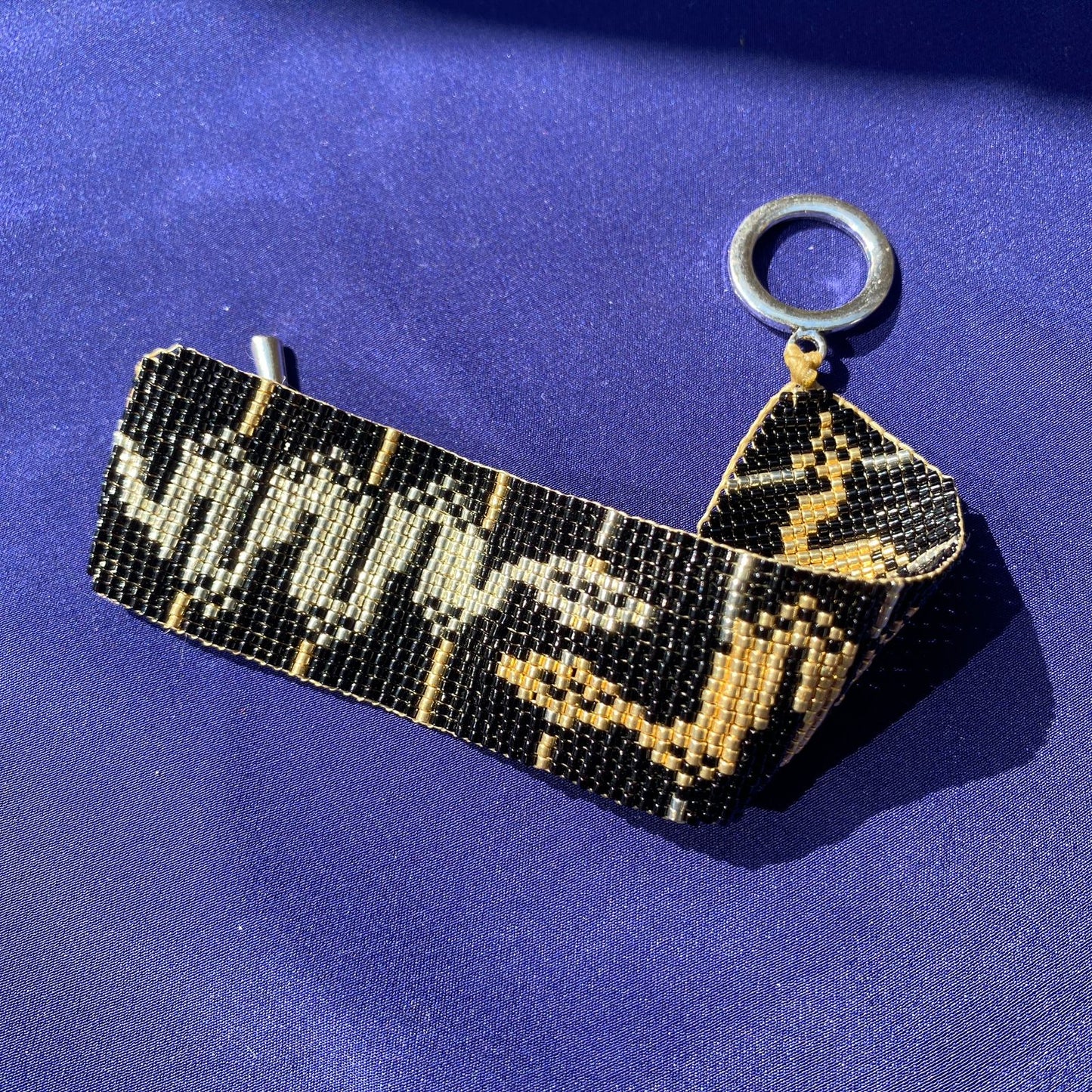 Pulsera Serpiente Negro