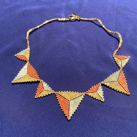 Collar Altaïr Tres Oros Cobre