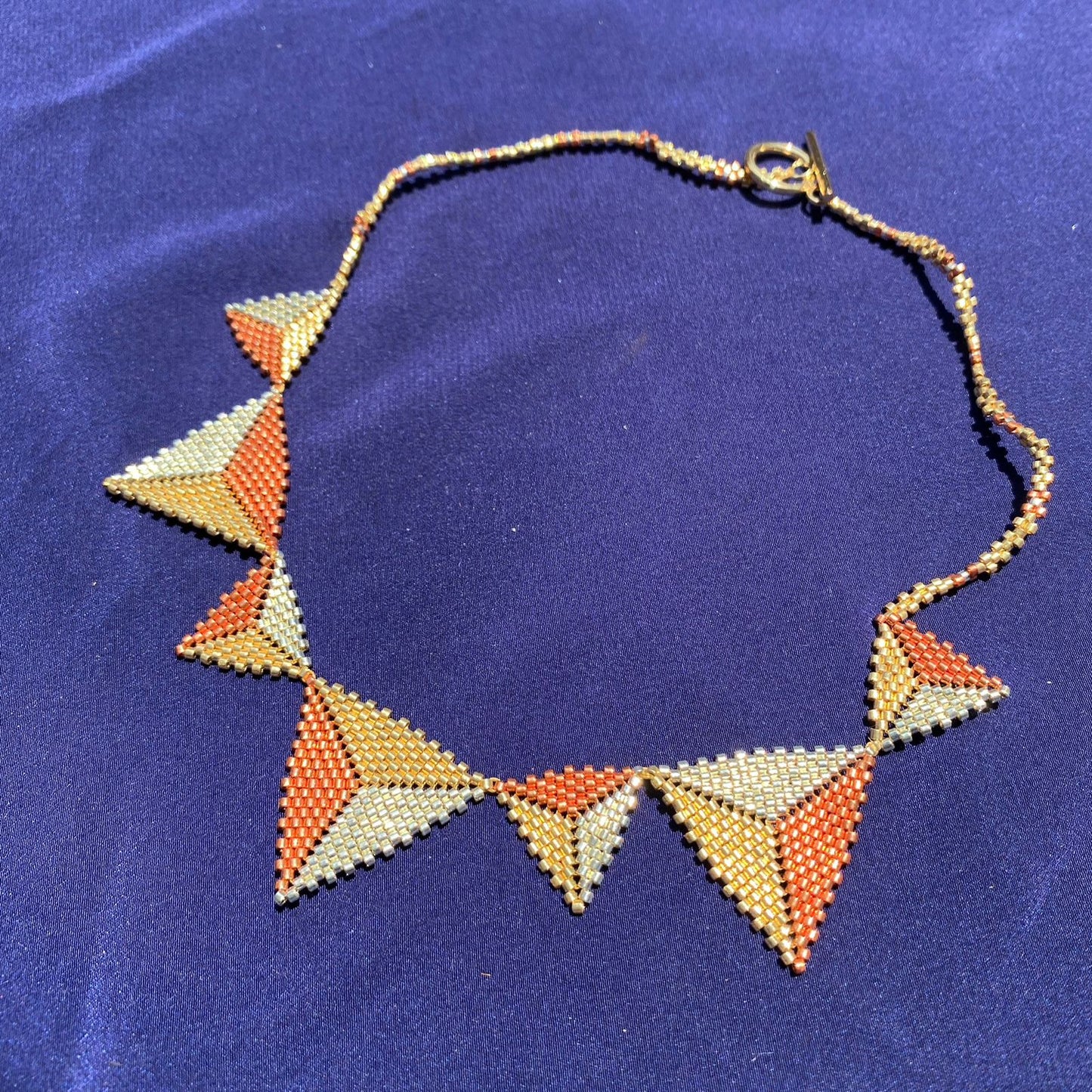 Collar Altaïr Tres Oros Cobre